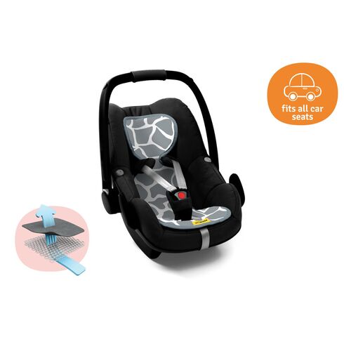 Protectie Antitranspiratie Scaun Auto GR 0 + Bumbac Organic Giraph Sky Aeromoov - poza 2 - ExclusivMAG.ro