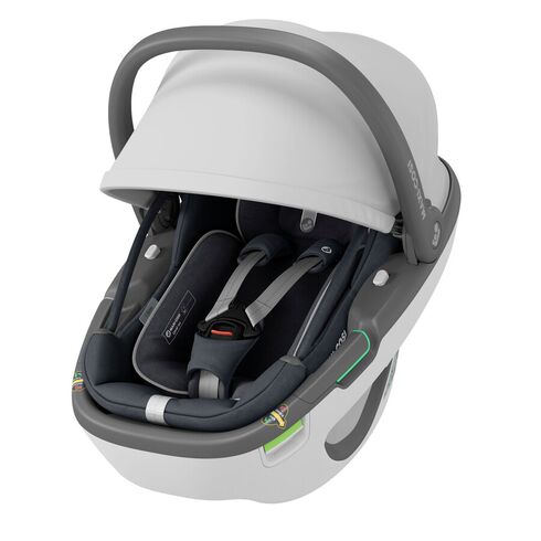 Cos Auto I-Size Coral 360 + Baza FamilyFix 360 Maxi-Cosi Essential Graphite, Culoare: Gri/Negru, Grupa: 0-13kg (0 luni - 12 luni) - poza 4 - ExclusivMAG.ro