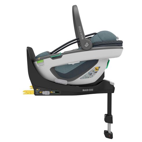 Cos Auto I-Size Coral 360 + Baza FamilyFix 360 Maxi-Cosi Essential Grey, Culoare: Gri, Grupa: 0-13kg (0 luni - 12 luni) - poza 2 - ExclusivMAG.ro