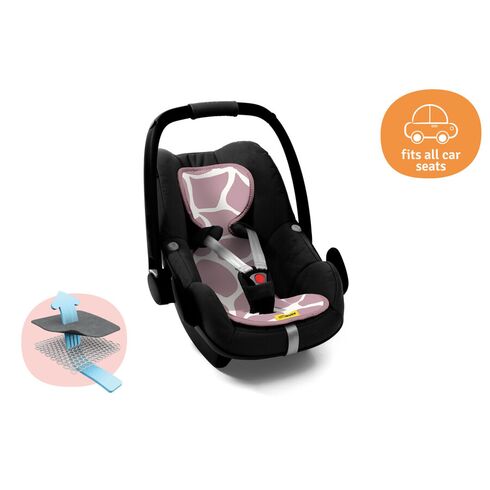 Protectie Antitranspiratie Scaun Auto GR 0 + Bumbac Organic Giraph Candy Aeromoov - poza 2 - ExclusivMAG.ro