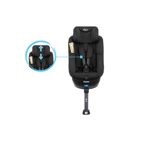 Scaun auto Rotativ 360 Graco Turn2Me Black, Culoare: Negru, Grupa: 0-18kg (0 luni - 4 ani),poza 9