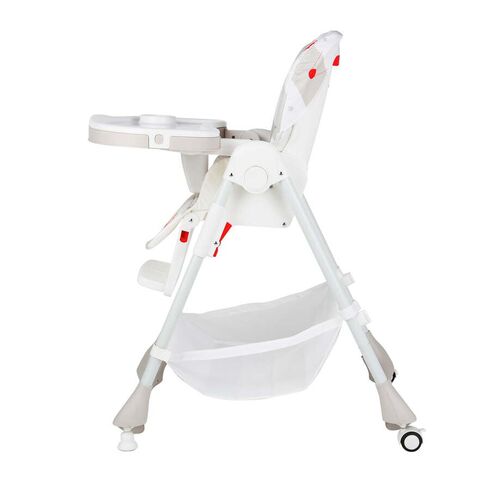 Scaun de masa Juju Eat&Joy, Ballerina, Culoare: Alb/Gri,poza 3