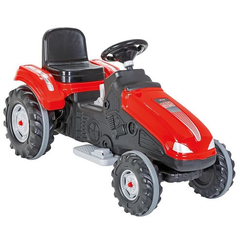 Tractor electric Pilsan Mega 05-276 red, Culoare: Rosu, Capacitate acumulator: 12V
