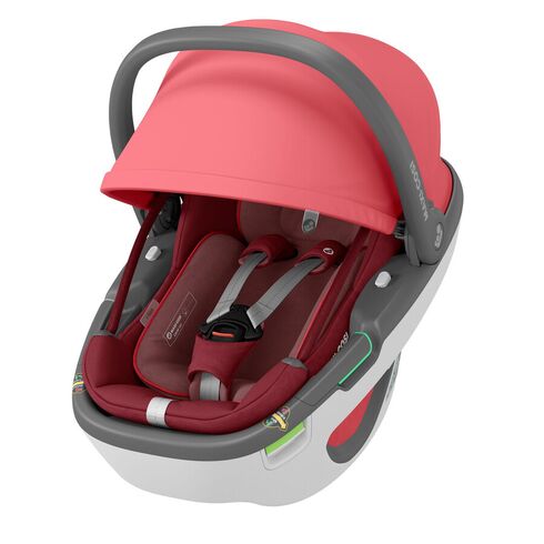 Cos Auto I-Size Coral 360 + Baza FamilyFix 360 Maxi-Cosi Essential Red, Culoare: Rosu, Grupa: 0-13kg (0 luni - 12 luni) - poza 7 - ExclusivMAG.ro