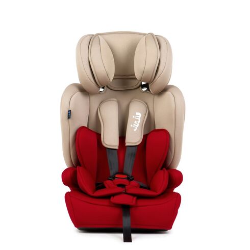 Scaun Auto Juju Safe Rider, Bej-Bordo, Culoare: Crem, Grupa: 9-36kg (9 luni - 12 ani),poza 2