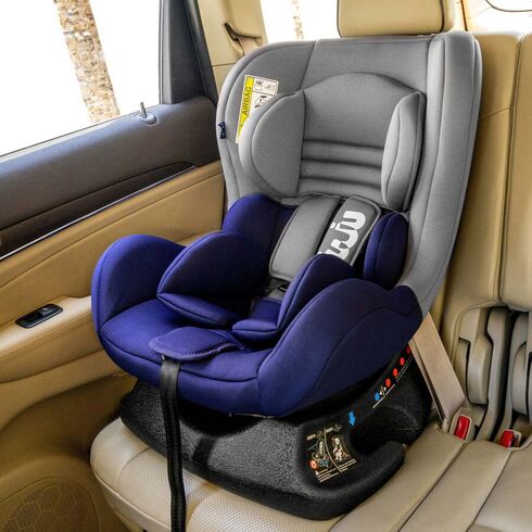 Scaun Auto Juju Little Rider, Gri-Bleumarin, Culoare: Albastru, Grupa: 0-18kg (0 luni - 4 ani) - poza 3 - ExclusivMAG.ro