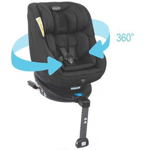 Scaun auto Rotativ 360 Graco Turn2Me Black, Culoare: Negru, Grupa: 0-18kg (0 luni - 4 ani),poza 2