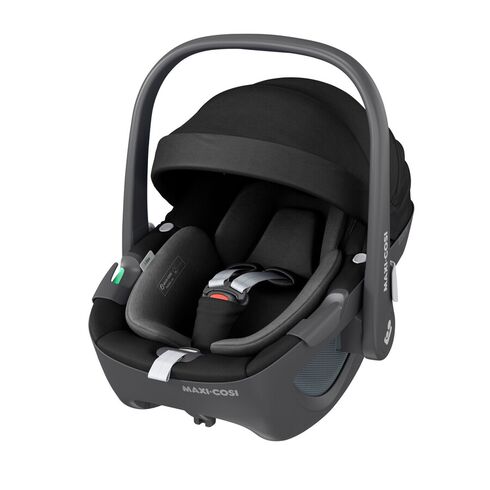 Scaun Auto I-Size Pebble 360 + Baza FamilyFix 360 Maxi-Cosi Essential Black, Culoare: Gri/Negru, Grupa: 0-13kg (0 luni - 12 luni),poza 6  - ExclusivMAG.ro Scaun Auto I-Size Pebble 360 + Baza FamilyFix 360 Maxi-Cosi Essential Black, Culoare: Gri/Negru, Grupa: 0-13kg (0 luni - 12 luni),poza 6
