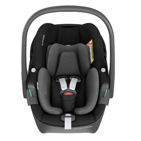 Scaun Auto I-Size Pebble 360 + Baza FamilyFix 360 Maxi-Cosi Essential Black, Culoare: Gri/Negru, Grupa: 0-13kg (0 luni - 12 luni),poza 5  - ExclusivMAG.ro Scaun Auto I-Size Pebble 360 + Baza FamilyFix 360 Maxi-Cosi Essential Black, Culoare: Gri/Negru, Grupa: 0-13kg (0 luni - 12 luni),poza 5