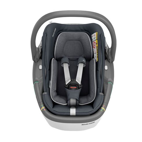 Cos Auto I-Size Coral 360 + Baza FamilyFix 360 Maxi-Cosi Essential Graphite, Culoare: Gri/Negru, Grupa: 0-13kg (0 luni - 12 luni) - poza 5 - ExclusivMAG.ro