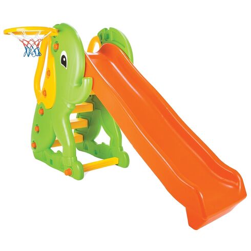 Tobogan Pilsan Elephant Slide orange green,poza 2