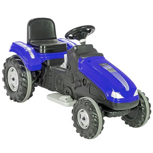 Tractor electric Pilsan Mega 05-276 blue, Culoare: Albastru, Capacitate acumulator: 12V  - ExclusivMAG.ro