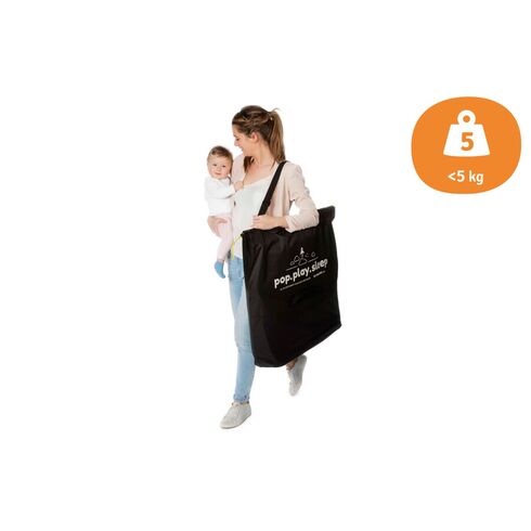 Patut Pliant Pop Up Blue Whale Aeromoov, Culoare: Albastru, Dimensiuni: 120x60,poza 6  - ExclusivMAG.ro Patut Pliant Pop Up Blue Whale Aeromoov, Culoare: Albastru, Dimensiuni: 120x60,poza 6