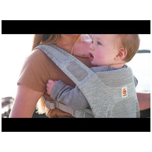 Marsupiu Ergobaby Aerloom Sea Cliff, Culoare: Gri,poza 5