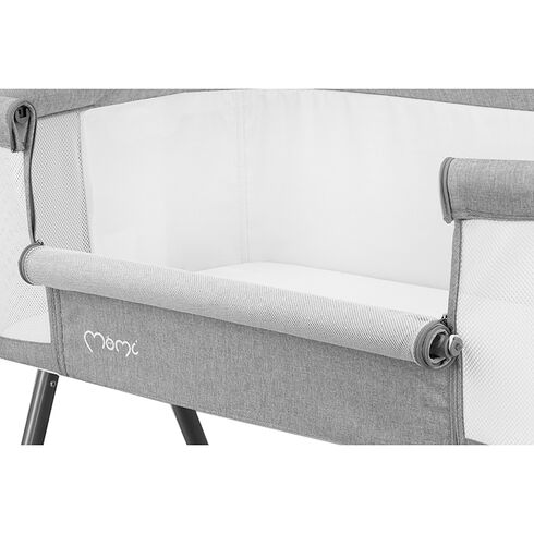 Patut Bebelusi Fibi, Momi, Grey, Culoare: Gri - poza 3 - ExclusivMAG.ro