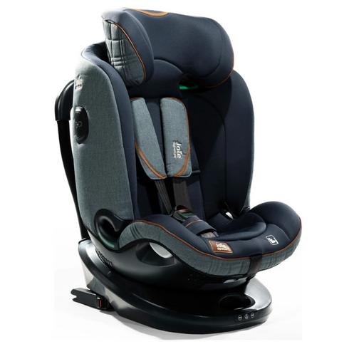 Scaun auto i-Size Joie i-Spin Grow 360° Signature, nastere-125 cm, Harbour, Culoare: Gri/Negru, Grupa: 0-25kg (0 luni - 7 ani) - poza 4 - ExclusivMAG.ro