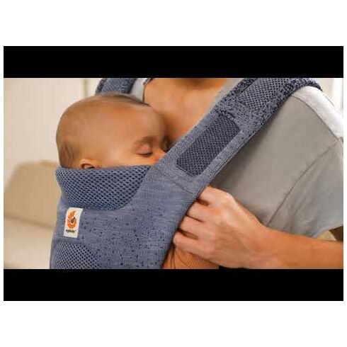 Marsupiu Ergobaby Aerloom Ocean Blue, Culoare: Albastru - poza 6 - ExclusivMAG.ro