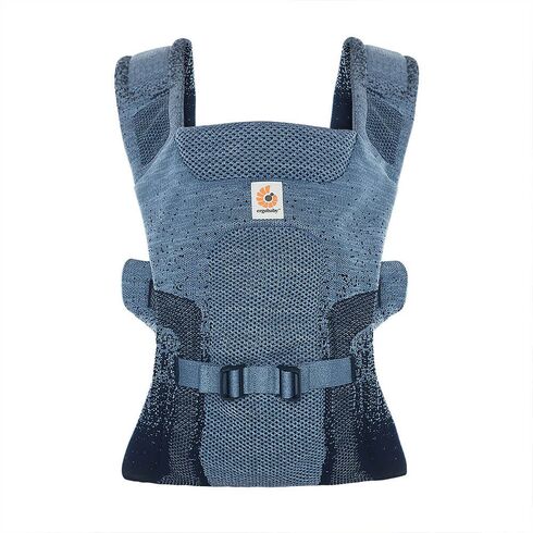 Marsupiu Ergobaby Aerloom Ocean Blue, Culoare: Albastru  - ExclusivMAG.ro