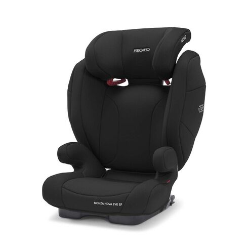 Scaun Auto Recaro Monza Nova EVO Core Deep Black, Culoare: Negru, Grupa: 15-36kg (4 ani - 12 ani)