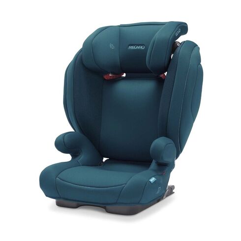 Scaun Auto Recaro Monza Nova 2 Seatfix Select Teal Green, Culoare: Turquoise, Grupa: 15-36kg (4 ani - 12 ani)