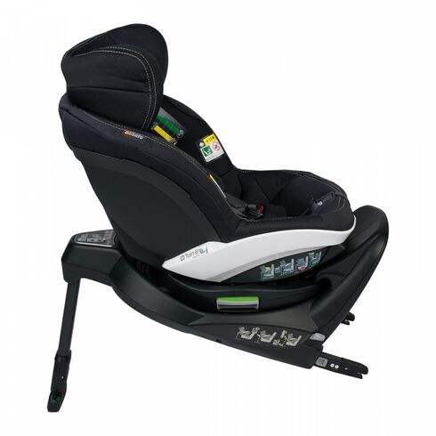 Scaun auto rotativ BeSafe iZi Turn B i-Size - Premium Black Car Interior, Culoare: Negru, Grupa: 0-18kg (0 luni - 4 ani) - poza 3 - ExclusivMAG.ro