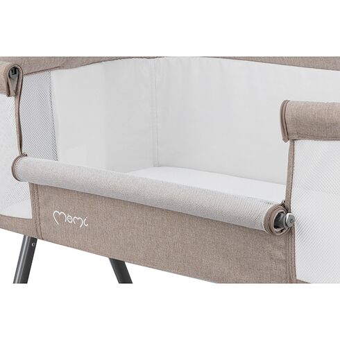 Patut Bebelusi Fibi, Momi, Beige, Culoare: Crem,poza 3