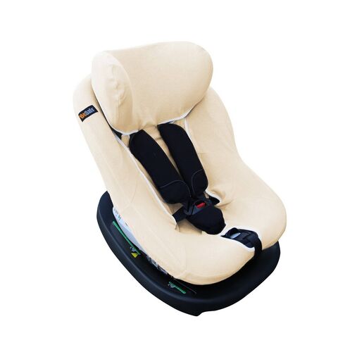 Husa de bumbac scaun auto copii BeSafe - iZi Modular / iZi Twist / iZi Turn i-Size - Beige  - ExclusivMAG.ro