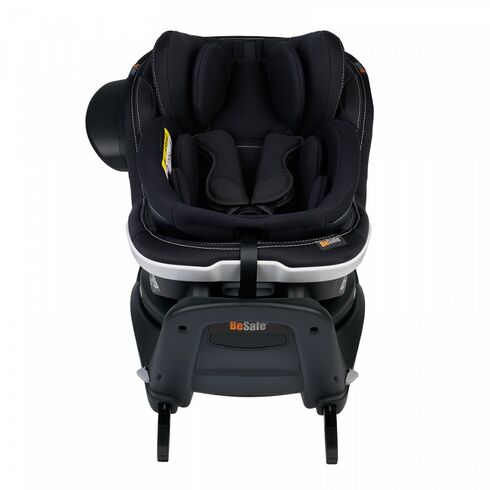 Scaun auto rotativ BeSafe iZi Turn B i-Size - Premium Black Car Interior, Culoare: Negru, Grupa: 0-18kg (0 luni - 4 ani) - poza 5 - ExclusivMAG.ro