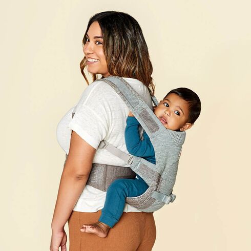 Marsupiu Ergobaby Aerloom Sea Cliff, Culoare: Gri,poza 4