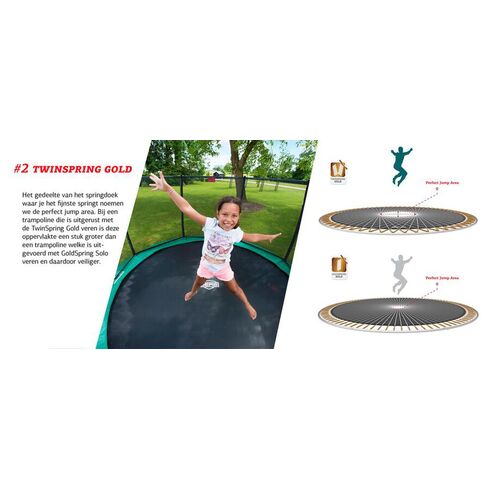 Trambulina Berg Grand Champion Regular Verde cu Plasa Deluxe 470 x 350,poza 3  - ExclusivMAG.ro Trambulina Berg Grand Champion Regular Verde cu Plasa Deluxe 470 x 350,poza 3
