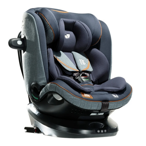 Scaun auto i-Size Joie i-Spin Grow 360° Signature, nastere-125 cm, Harbour, Culoare: Gri/Negru, Grupa: 0-25kg (0 luni - 7 ani) - poza 3 - ExclusivMAG.ro