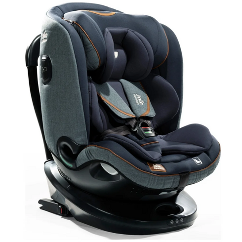 Scaun auto i-Size Joie i-Spin Grow 360° Signature, nastere-125 cm, Harbour, Culoare: Gri/Negru, Grupa: 0-25kg (0 luni - 7 ani)  - ExclusivMAG.ro