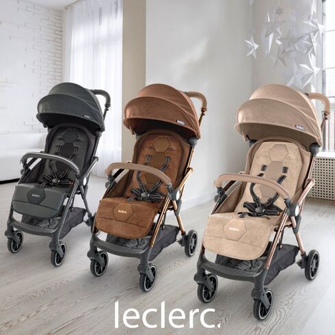 Carucior Leclerc Hexagon Heritage Sport, Culoare: Maro,poza 9  - ExclusivMAG.ro Carucior Leclerc Hexagon Heritage Sport, Culoare: Maro,poza 9