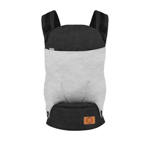 Marsupiu 2 in 1 Lionelo Margareet, Urban Grey, Culoare: Gri deschis - poza 4 - ExclusivMAG.ro