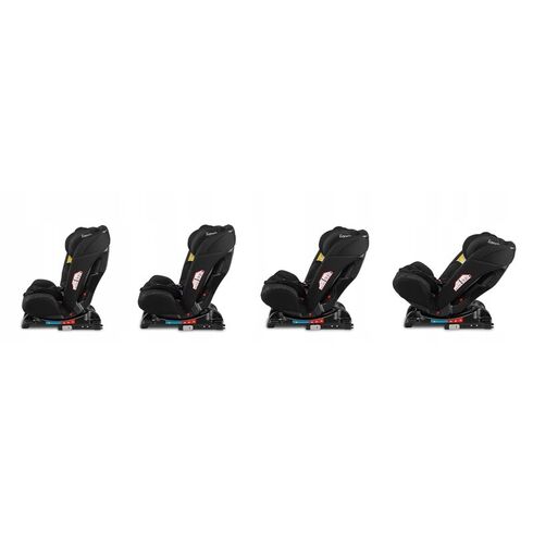 Scaun auto Lionelo Sander, cu prindere Isofix pe ambele parti, 0-36 kg, Black, Culoare: Negru, Grupa: 0-36kg (0 luni - 12 ani),poza 8