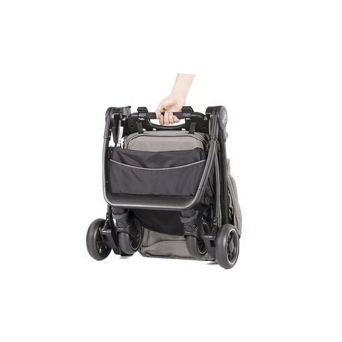 Carucior Joie ultracompact Pact Gray Flannel, Culoare: Gri,poza 6