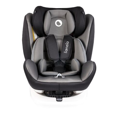 Scaun auto Isofix Lionelo Bastiaan rotativ 360 grade 0-36 kg Grey, Culoare: Gri, Grupa: 0-36kg (0 luni - 12 ani),poza 2  - ExclusivMAG.ro Scaun auto Isofix Lionelo Bastiaan rotativ 360 grade 0-36 kg Grey, Culoare: Gri, Grupa: 0-36kg (0 luni - 12 ani),poza 2