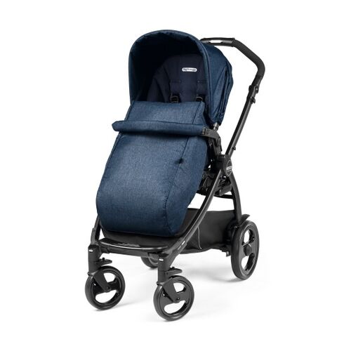 Carucior 3 in 1 Peg Perego Book 51 Titania Primoviaggio SL, 0-22 kg, Futura Indigo, Bleumarin, Culoare: Albastru - poza 3 - ExclusivMAG.ro