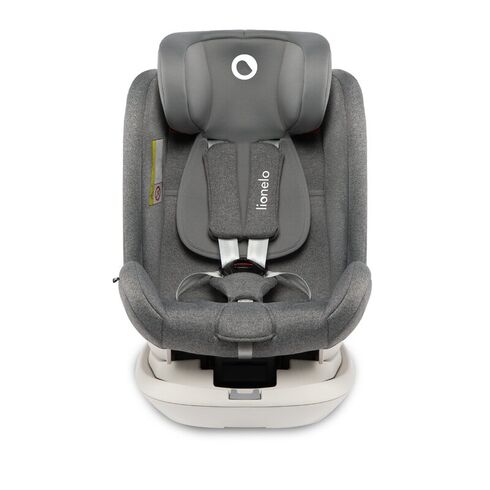 Scaun auto Isofix Lionelo Bastiaan RWF rotativ 360 grade 0-36 kg Stone, Culoare: Gri deschis, Grupa: 0-36kg (0 luni - 12 ani),poza 3