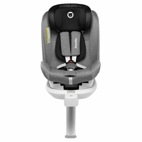 Scaun auto Lionelo Braam, rotativ 360 grade, cu Isofix, 0-36 kg, Stone, Culoare: Gri/Negru, Grupa: 0-36kg (0 luni - 12 ani),poza 3  - ExclusivMAG.ro Scaun auto Lionelo Braam, rotativ 360 grade, cu Isofix, 0-36 kg, Stone, Culoare: Gri/Negru, Grupa: 0-36kg (0 luni - 12 ani),poza 3