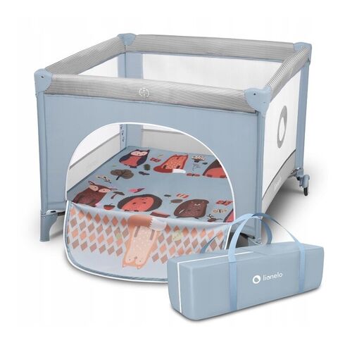 Tarc de joaca Lionelo Lene, 100 x 100 cm, Blue Sky, Culoare: Blue,poza 2