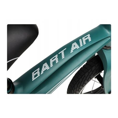 Bicicleta cu roti gonflabile, fara pedale, 12 , Bart, Green Forest Lionelo, Culoare: Verde,poza 4