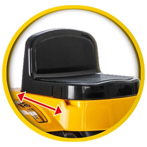 Tractor cu pedale Pilsan Active with Loader 07-315 yellow, Culoare: Galben,poza 5