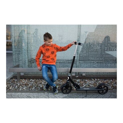 Trotineta Luca Pliabila, Negru Lionelo, Culoare: Negru,poza 11