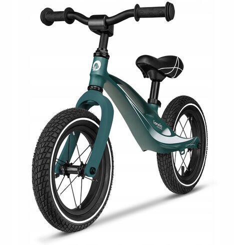 Bicicleta cu roti gonflabile, fara pedale, 12 , Bart, Green Forest Lionelo, Culoare: Verde
