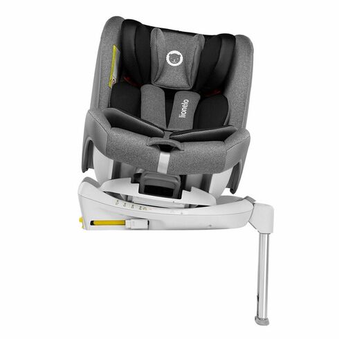 Scaun auto Lionelo Braam, rotativ 360 grade, cu Isofix, 0-36 kg, Stone, Culoare: Gri/Negru, Grupa: 0-36kg (0 luni - 12 ani),poza 6  - ExclusivMAG.ro Scaun auto Lionelo Braam, rotativ 360 grade, cu Isofix, 0-36 kg, Stone, Culoare: Gri/Negru, Grupa: 0-36kg (0 luni - 12 ani),poza 6