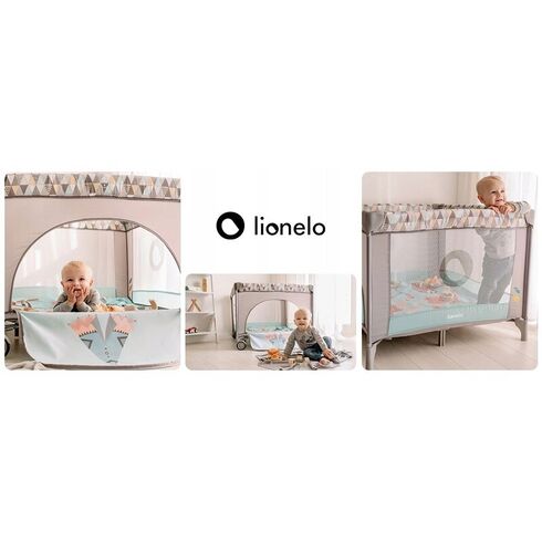 Tarc de joaca Lionelo Lene, 100 x 100 cm, Blue Sky, Culoare: Blue,poza 10