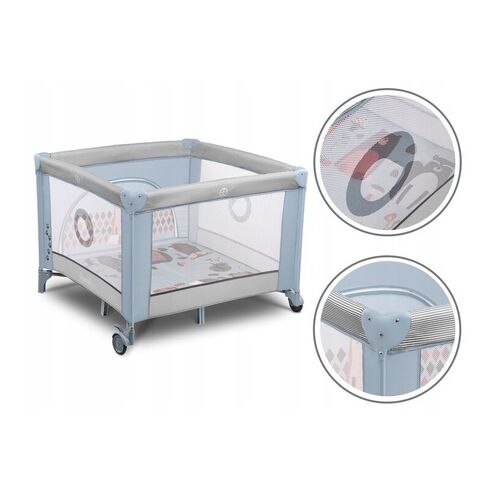 Tarc de joaca Lionelo Lene, 100 x 100 cm, Blue Sky, Culoare: Blue,poza 11