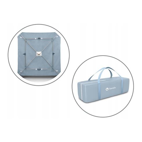 Tarc de joaca Lionelo Lene, 100 x 100 cm, Blue Sky, Culoare: Blue,poza 9