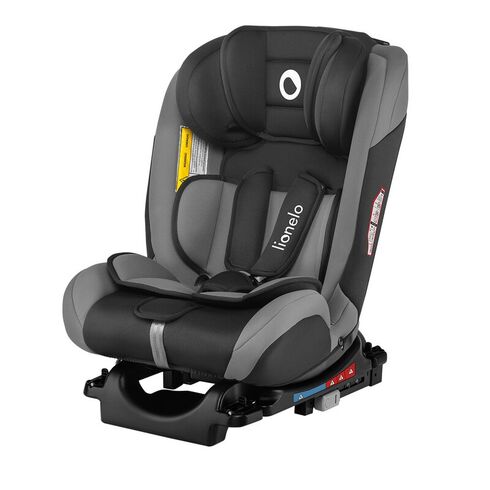 Scaun auto Lionelo Sander, cu prindere Isofix pe ambele parti, 0-36 kg, Grey, Grupa: 0-36kg (0 luni - 12 ani), Culoare: Gri